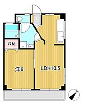 長山ビル 201 ｜ 茨城県日立市諏訪町１丁目（賃貸アパート1LDK・2階・39.74㎡） その2