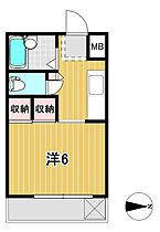 久下谷ハイツ 302 ｜ 茨城県日立市鮎川町２丁目（賃貸マンション1K・3階・21.06㎡） その2