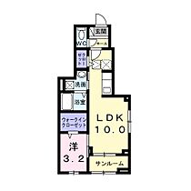 サンライズ・KT 102 ｜ 茨城県日立市東多賀町４丁目11-25（賃貸アパート1LDK・1階・38.52㎡） その2