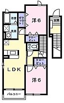 グランノヴァIII 204 ｜ 茨城県日立市大久保町２丁目9-10（賃貸アパート2LDK・2階・58.48㎡） その2