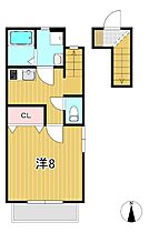 メールシャンI 208 ｜ 茨城県日立市鮎川町６丁目（賃貸アパート1K・2階・30.22㎡） その2