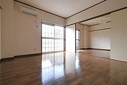 テクノハイム本宿　梅 201 2階3DKのリビング/ダイニング