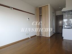 パークサイド関口 5階ワンルームのリビング/ダイニング