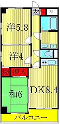 間取図画像 3DK