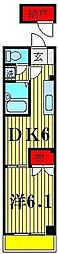 アーク・ドエル 1DKの間取図画像