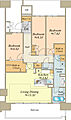 HARUMIFLAGSEAVILLAGEE棟11階51.0万円