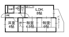 ロイヤルメゾン仁川II  ｜ 兵庫県宝塚市鹿塩2丁目（賃貸マンション3LDK・3階・48.75㎡） その2