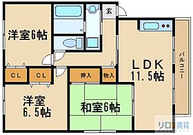 グリーンフォーレスト伊丹Ａ棟  ｜ 兵庫県伊丹市荒牧2丁目（賃貸アパート3LDK・2階・68.75㎡） その2