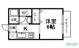 ラ・フォーレ宝塚  ｜ 兵庫県宝塚市宮の町（賃貸アパート1K・2階・20.00㎡） その2