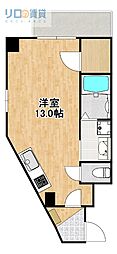 ELEGANTE宝塚 1DKの間取図画像