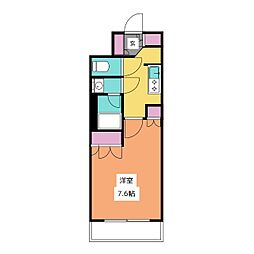 BPRレジデンス東十条 1Kの間取図画像
