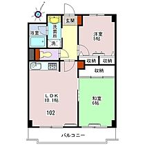 ライオンズマンション稲毛第2 102 ｜ 千葉県千葉市稲毛区黒砂台1丁目（賃貸マンション2LDK・1階・50.63㎡） その2