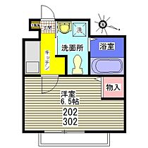 レジデンシャルコートゆりの木 302 ｜ 千葉県千葉市中央区弁天4丁目（賃貸マンション1K・3階・23.25㎡） その2