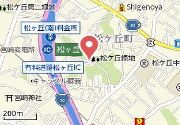 地図を拡大表示