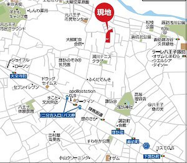 地図を拡大表示