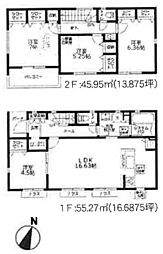 相模原市南区上鶴間2丁目 新築戸建 3号棟(HH)