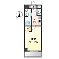 アルカンシェル名駅6階6.3万円