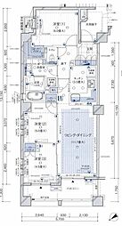 ブランズ東中野プレシアス 1階3LDKの間取り