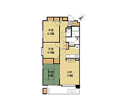 イトーピア狛江エコルマ2 3LDKの間取図画像