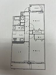 セレーノ南阿佐ヶ谷 2LDKの間取図画像