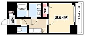 エスリード名古屋STATION　WEST  ｜ 愛知県名古屋市中村区中島町1丁目101（賃貸マンション1K・4階・25.56㎡） その2