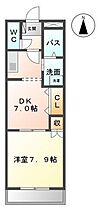 ラ　ターユ  ｜ 愛知県名古屋市中川区中郷1丁目117（賃貸アパート1DK・1階・35.94㎡） その2