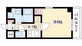 ストゥーディオK  ｜ 愛知県海部郡大治町大字北間島字柿木64-2（賃貸マンション1K・2階・24.45㎡） その2