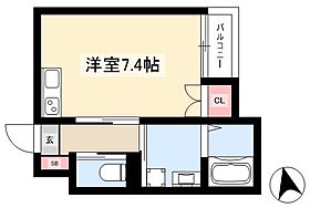 メゾンソレイユ名駅西  ｜ 愛知県名古屋市中村区大宮町1丁目68（賃貸アパート1R・2階・25.00㎡） その2