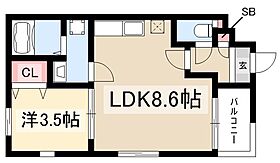 リスケリア向島町  ｜ 愛知県名古屋市中村区向島町3丁目32（賃貸アパート1LDK・3階・30.39㎡） その2