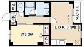 サンテラス  ｜ 愛知県名古屋市中川区下之一色町字宮分29（賃貸マンション1LDK・5階・40.60㎡） その2