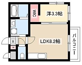 COCONE NAGOYA NORTH  ｜ 愛知県名古屋市西区栄生3丁目7-36（賃貸アパート1LDK・1階・30.24㎡） その2