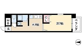 キャッスル若宮  ｜ 愛知県名古屋市中村区若宮町1丁目28-8（賃貸マンション1K・6階・27.11㎡） その2