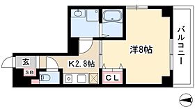 ベレーサ山王  ｜ 愛知県名古屋市中川区山王4丁目1-4（賃貸マンション1K・4階・27.69㎡） その2