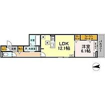 フェリシアーク  ｜ 愛知県名古屋市中村区二ツ橋町1丁目2番(地番)（賃貸アパート1LDK・2階・48.69㎡） その2