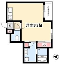 SPACE CUBE HONJIN  ｜ 愛知県名古屋市中村区塩池町3丁目6-15（賃貸マンション1R・4階・30.00㎡） その2