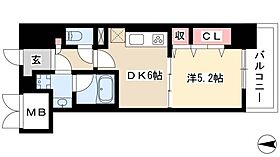 ジェネラーダ  ｜ 愛知県名古屋市中村区太閤通5丁目22-6（賃貸マンション1DK・7階・32.73㎡） その2