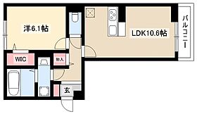 D-room名駅 A棟  ｜ 愛知県名古屋市中村区太閤1丁目16-2-1（賃貸アパート1LDK・2階・42.93㎡） その2