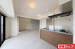 パークアクシス名古屋山王一丁目 13階1LDKのリビング/ダイニング