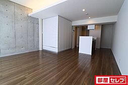 コレクション名駅III 9階ワンルームのリビング/ダイニング