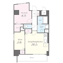 プラッツ名駅 5階1SLDKの間取り