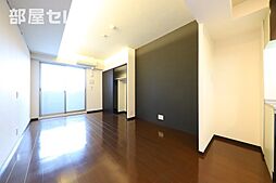 ロイジェント栄 8階ワンルームのリビング/ダイニング