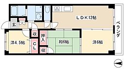 アメニティ・コーワ 3LDKの間取図画像