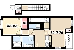 ラド　デル　パルケ 2階