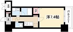 シャルマンソワレ名駅 1Kの間取図画像