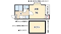 エンルート栄生 1階/-