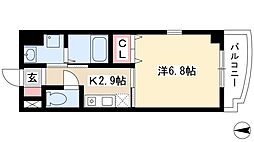 プラシード幸 4階/-