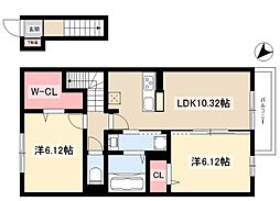 レーヴ豊栄 2階/-