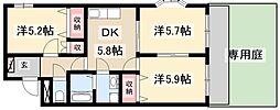 ロスロリエン B棟 1階
