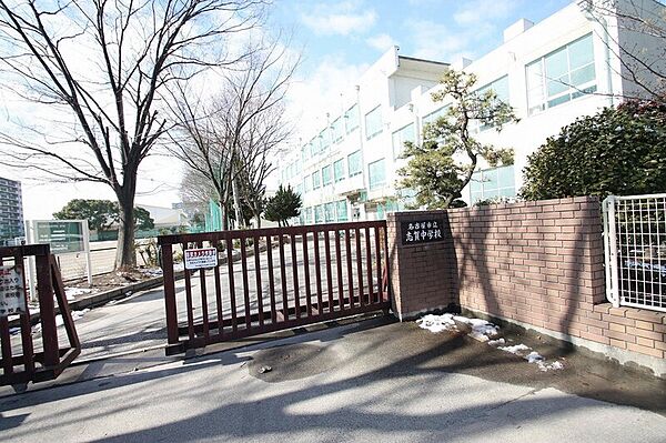 画像24:名古屋市立志賀中学校 630m