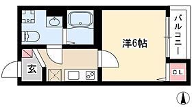 アークソレイユ山王  ｜ 愛知県名古屋市中川区柳島町1丁目15-1（賃貸アパート1K・1階・22.00㎡） その2